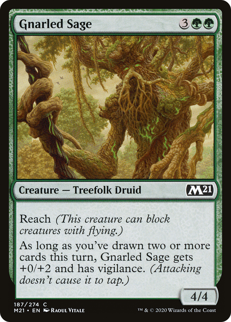 Gnarled Sage (M21-187) - Core Set 2021