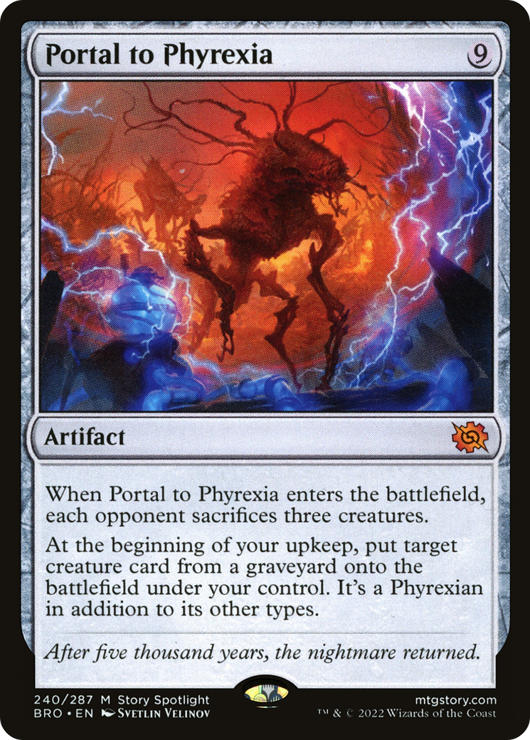 Portal to Phyrexia (BRO-240) - The Brothers' War