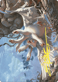 The Goose Mother // The Goose Mother (AWOE-029) - Wilds of Eldraine Art Series (Borderless) Foil