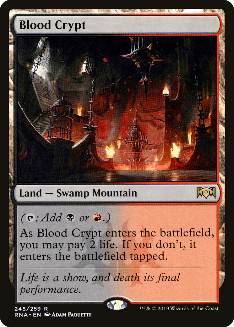 Blood Crypt (RNA-245) - Ravnica Allegiance