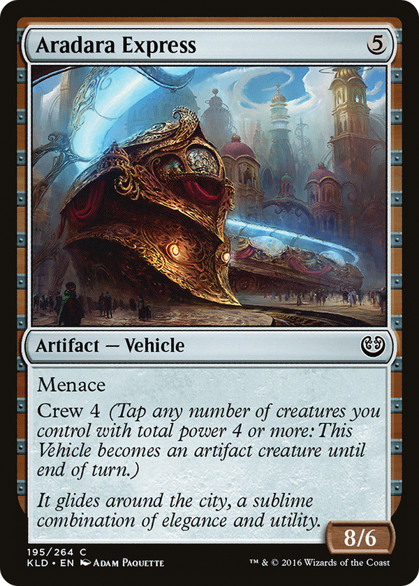 Aradara Express (KLD-195) - Kaladesh Foil