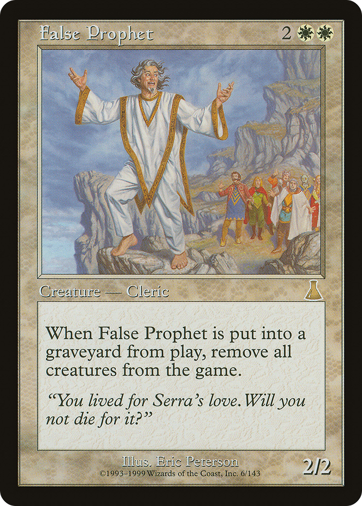 False Prophet (UDS-006) - Urza's Destiny Foil