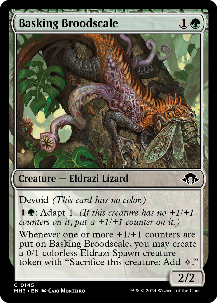 Basking Broodscale (MH3-145) - Modern Horizons 3: (devoid)