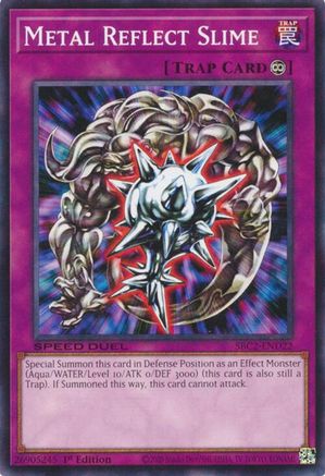 Metal Reflect Slime (SBC2-END22) - Speed Duel: Battle City Finals 1st Edition