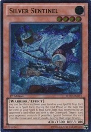 Silver Sentinel (UTR) (REDU-EN033) - Return of the Duelist 1st Edition