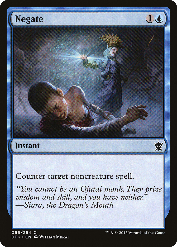Negate (DTK-065) - Dragons of Tarkir