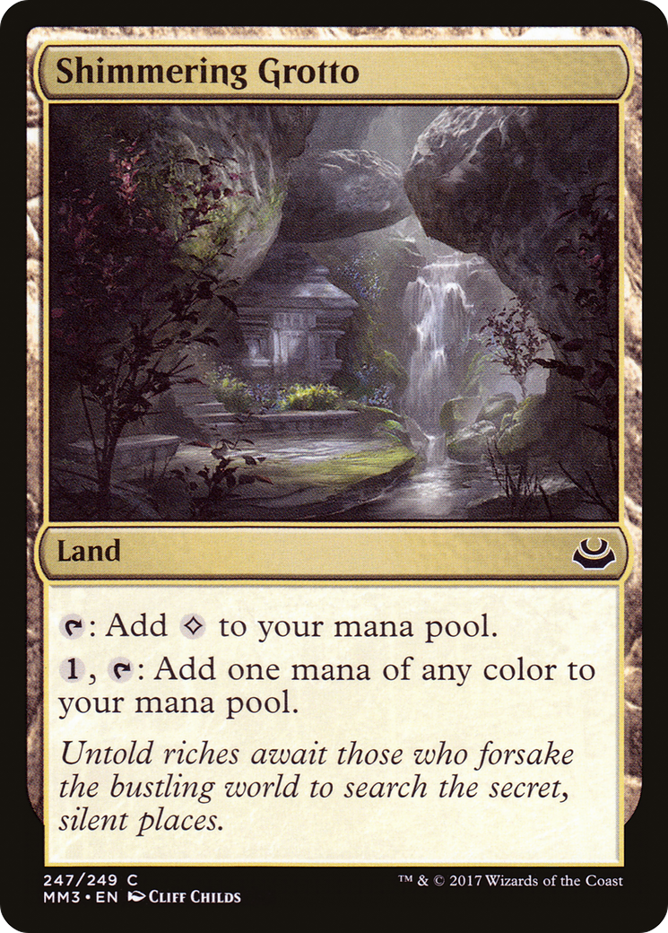 Shimmering Grotto (MM3-247) - Modern Masters 2017 Foil