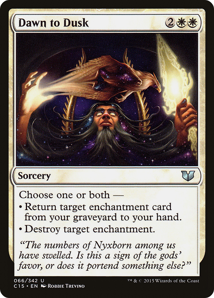 Dawn to Dusk (C15-066) - Commander 2015