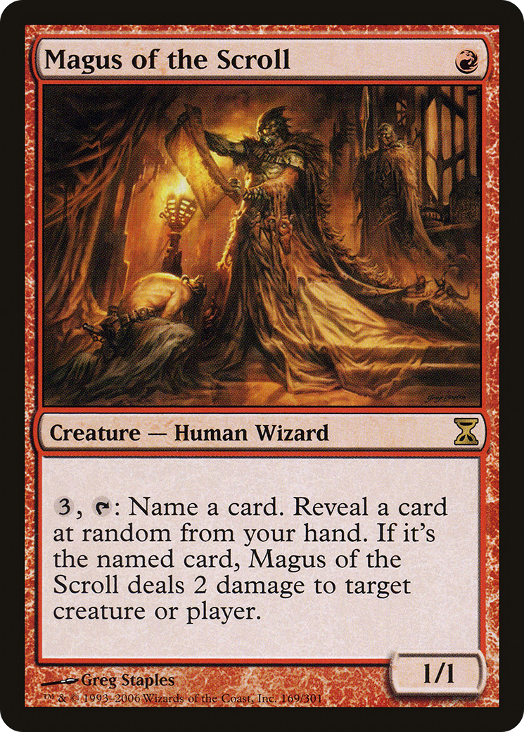 Magus of the Scroll (TSP-169) - Time Spiral