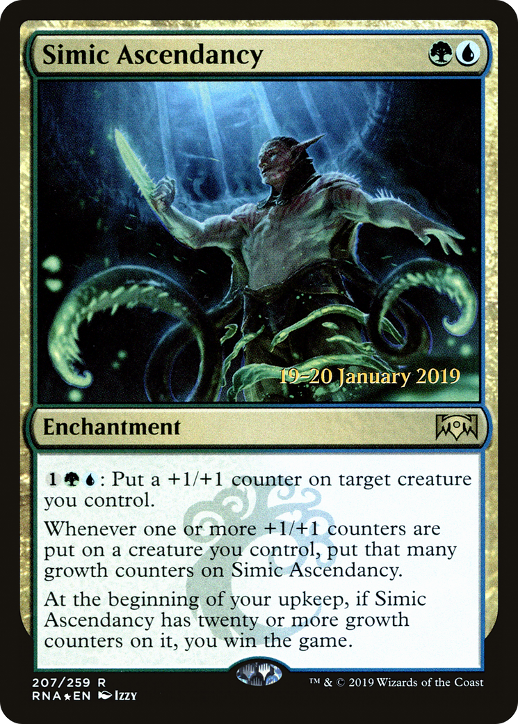 Simic Ascendancy (PRE-207) - Ravnica Allegiance Promos Foil