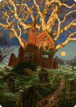 Abundant Growth Art Card (AAINR-013) - Art Series: Innistrad Remastered