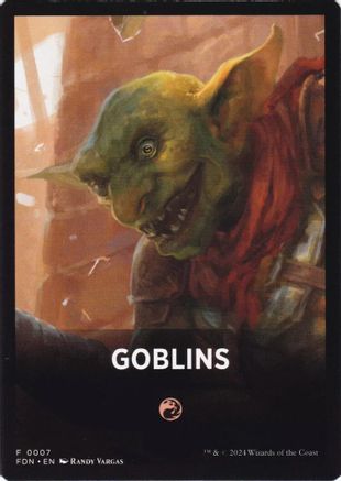 Goblins Theme Card (FDN-007) - Foundations