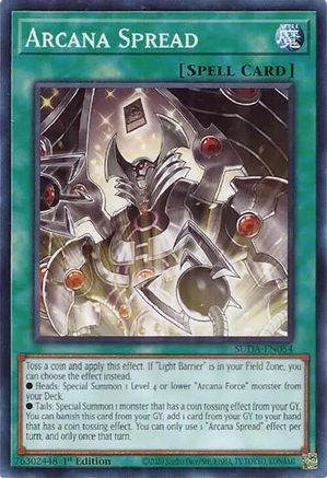 Arcana Spread (SUDA-EN054) - Supreme Darkness 1st Edition