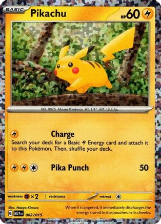 Pikachu 002 - Holofoil McDonalds Promos 2024 - Promo