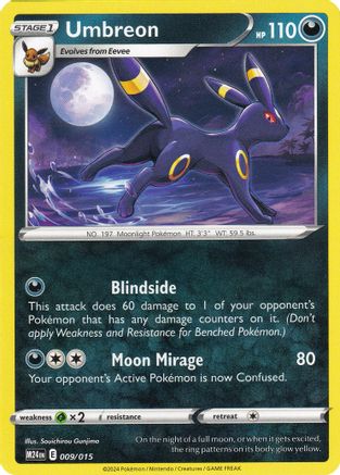 Umbreon 009 McDonalds Promos 2024 - Promo