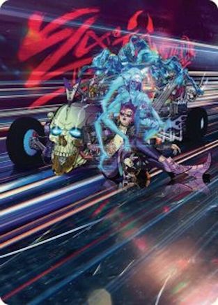 Midnight Mangler Art Card (AADFT-038) - Art Series: Aetherdrift