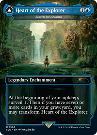 Heart of the Explorer - Search for Azcanta (SLD-1502) - Secret Lair Drop (Borderless)