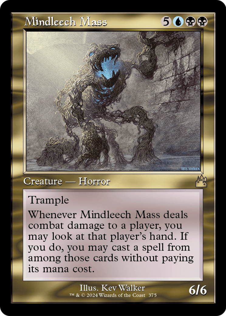 Mindleech Mass (Retro Frame) (RVR-375) - Ravnica Remastered