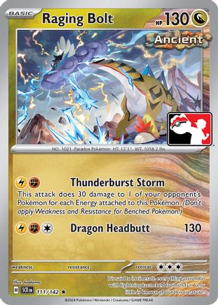 Raging Bolt 111 Prize Pack Series Cards - Rare