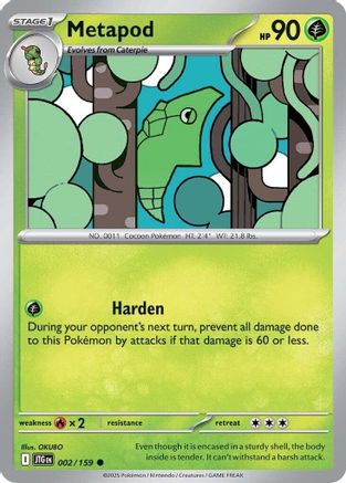 Metapod 002 SV09 Journey Together - Common