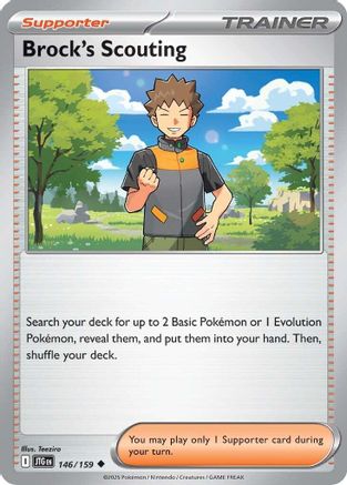 Brock's Scouting 146/159 SV09 Journey Together - Uncommon