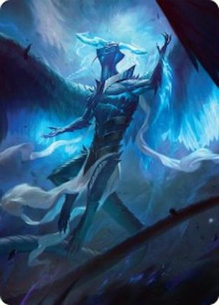 Ugin, Eye of the Storms Art Card (1/54) (AATDM-001) - Art Series: Tarkir: Dragonstorm