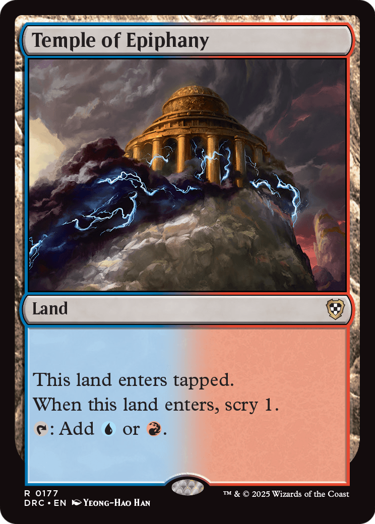 Temple of Epiphany (DRC-177) - Commander: Aetherdrift