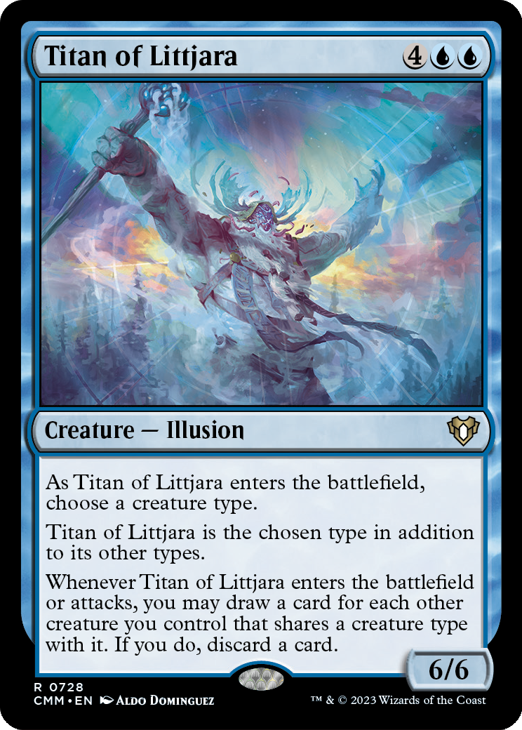 Titan of Littjara (CMM-728) - Commander Masters