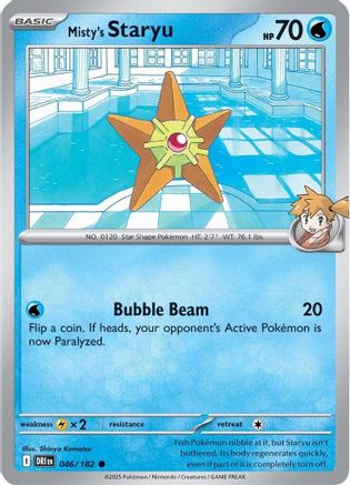 Misty's Staryu 046 SV10 Destined Rivals - Common