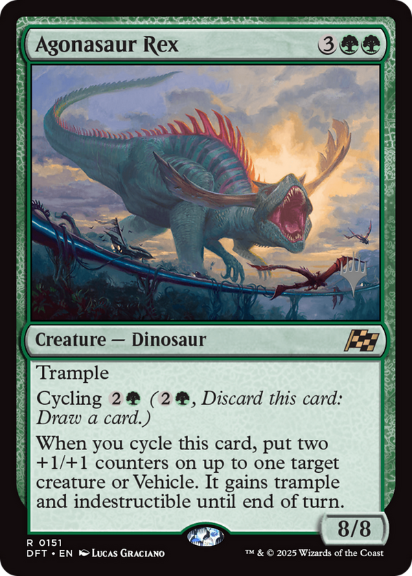 Agonasaur Rex (PPDFT-151) - Promo Pack: Aetherdrift