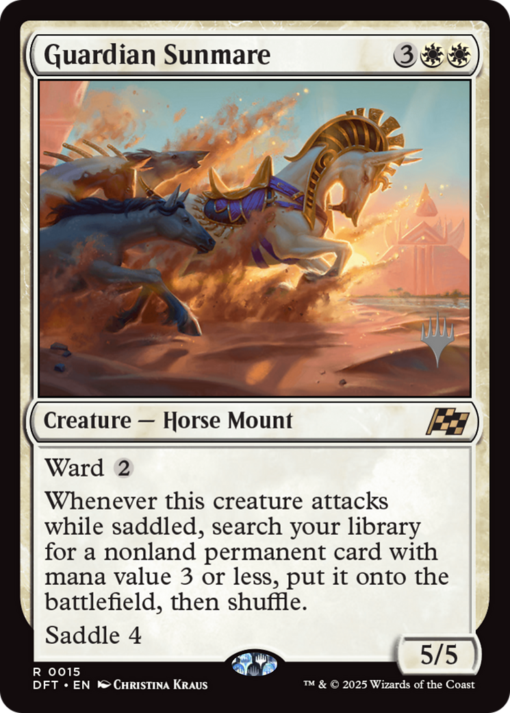 Guardian Sunmare (PPDFT-015) - Promo Pack: Aetherdrift
