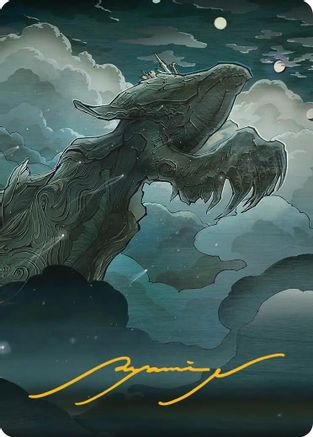 Sin, Spira's Punishment Art Card (Gold-Stamped Signature) (AAFIN-036) - Art Series: FINAL FANTASY