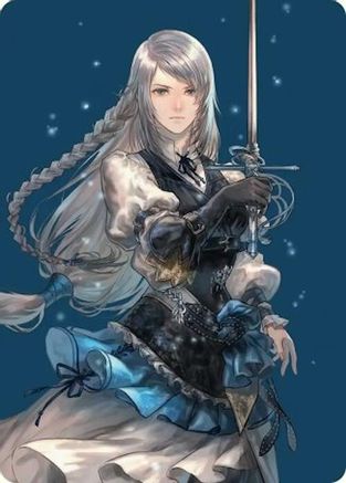 Jill, Shiva's Dominant Art Card (AAFIN-043) - Art Series: FINAL FANTASY