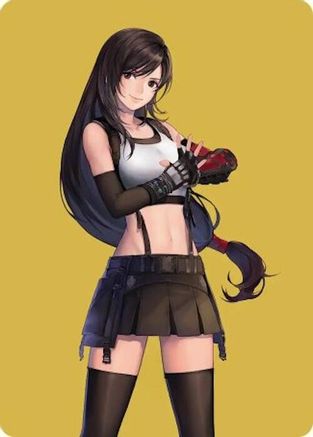 Tifa, Martial Artist Art Card (AAFIN-052) - Art Series: FINAL FANTASY