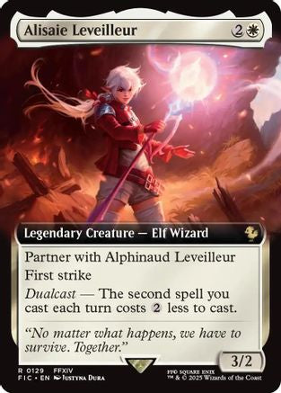 Alisaie Leveilleur (Extended Art) (FIC-129) - Commander: FINAL FANTASY Foil