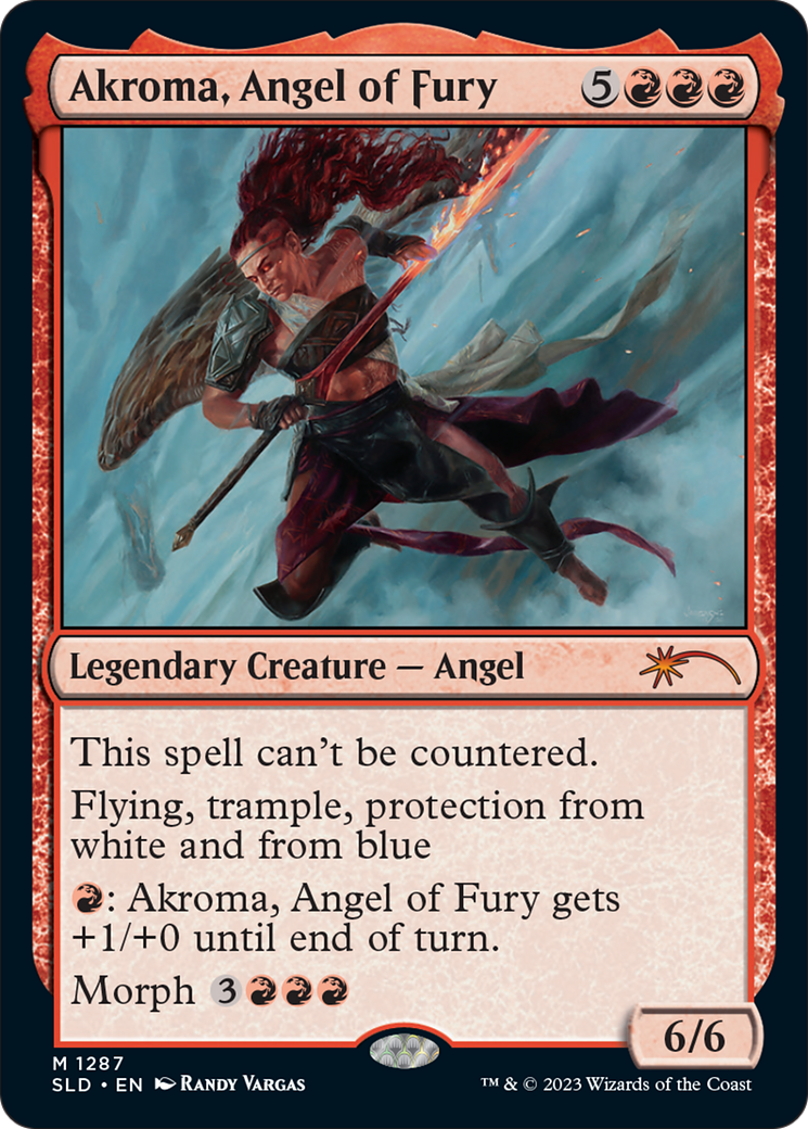 Akroma, Angel of Fury (SLD-1287) - Secret Lair Drop