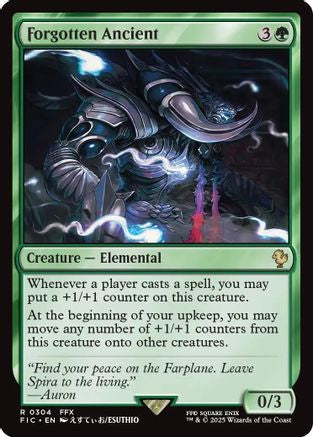 Forgotten Ancient (Surge Foil) (FIC-304) - Commander: FINAL FANTASY Foil