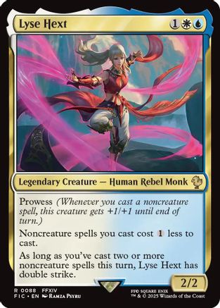 Lyse Hext (Surge Foil) (FIC-088) - Commander: FINAL FANTASY Foil