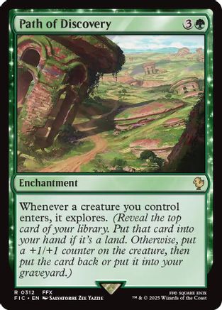 Path of Discovery (Surge Foil) (FIC-312) - Commander: FINAL FANTASY Foil