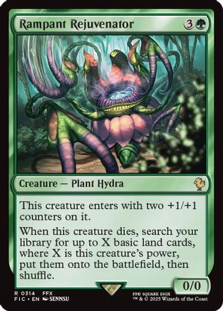 Rampant Rejuvenator (Surge Foil) (FIC-314) - Commander: FINAL FANTASY Foil