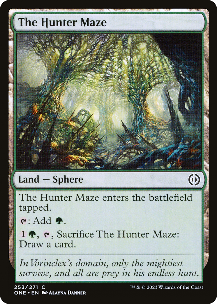 The Hunter Maze (ONE-253) - Phyrexia: All Will Be One