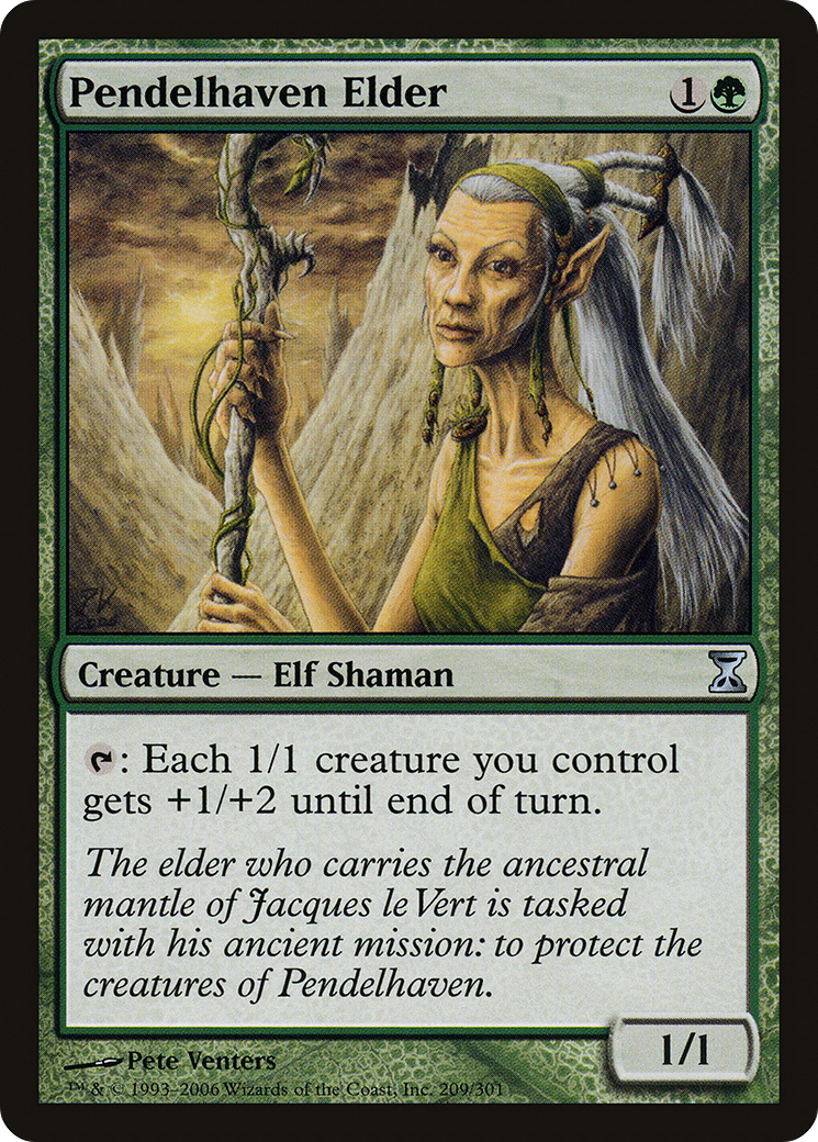 Pendelhaven Elder (TSP-209) - Time Spiral Foil