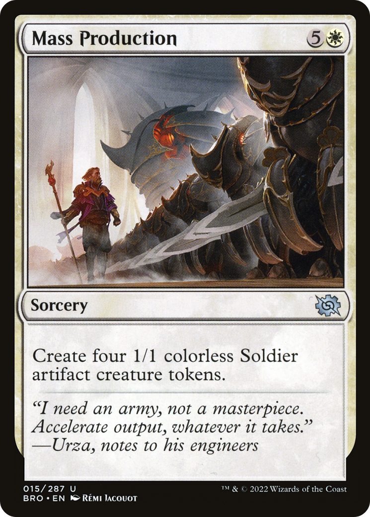 Mass Production (BRO-015) - The Brothers' War
