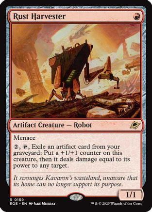 Rust Harvester (EOE-159) - Edge of Eternities Foil