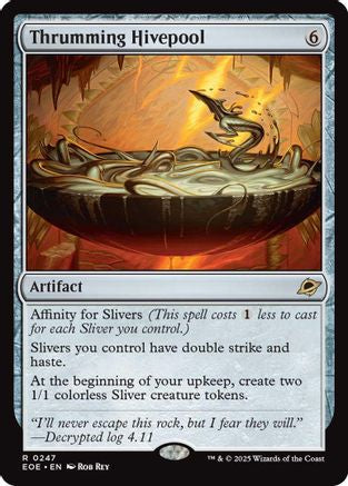 Thrumming Hivepool (EOE-247) - Edge of Eternities Foil