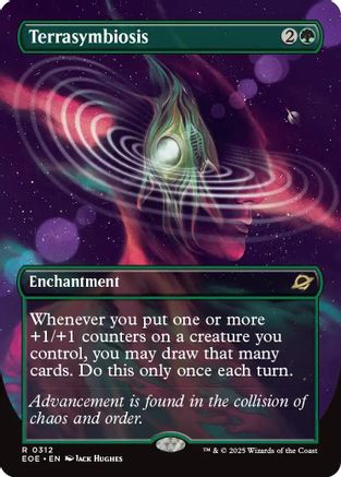 Terrasymbiosis (Borderless) (EOE-312) - Edge of Eternities Foil
