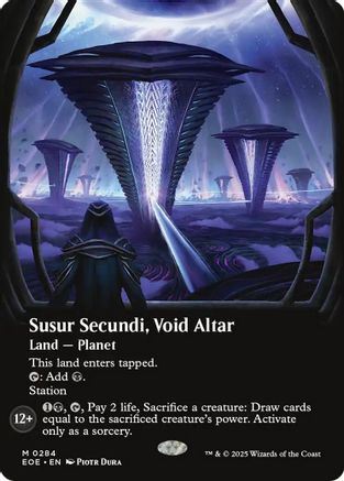Susur Secundi, Void Altar (Borderless) (EOE-284) - Edge of Eternities Foil