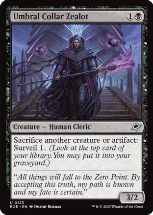 Umbral Collar Zealot (EOE-123) - Edge of Eternities