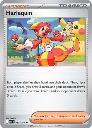 Harlequin 083 - Reverse Holofoil SV White Flare - Uncommon