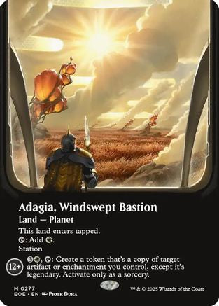 Adagia, Windswept Bastion (Borderless) (EOE-277) - Edge of Eternities